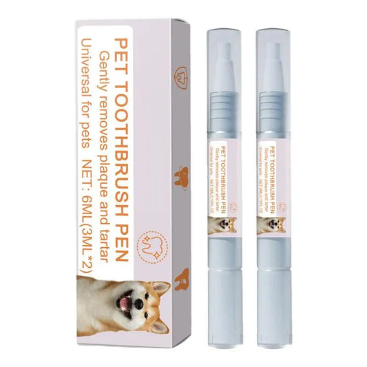Pet Teeth Cleaning Pen Dog Oral Stone Cleaning Pen Pet Dog Cat Beauty Toothbrush Pet Toothbrush Paste Brush Teeth Cleaning Tools