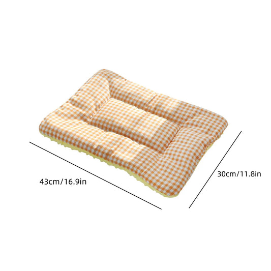 1 piece of double-sided comfortable pet mat, kitten bed mat and dog bed mattress for all seasons, very suitable for small animal