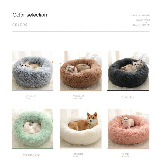 Soft Dog Beds House Soft Long Plush Best Pet Dog Bed For Dogs Basket Pet Products Cushion Cat Bed Cat Mat Animals Sleeping Sofa