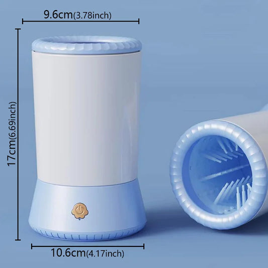 Pet Feet Washer Electrical Paw Cleaner Automatic Dog Quick Cleaner for Easy and Effective Muddy Paw Cleaning for Dogs and Cats