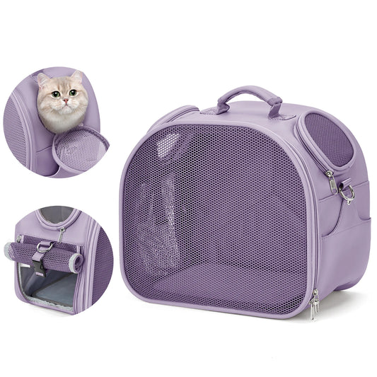 Cat Carriers Dog Carrier Bags For Small Pet Carry on Carrier Airline Approved Small Dog Carrier Soft Sided, Collapsible Travel ﻿